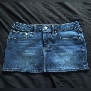 Fashion Nova Dark Blue Denim Jeans